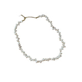 Vintage Grain Of Rice Freshwater Irregular Pearl Necklace For Women
