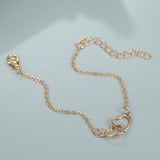 Women's Fashion Alloy Heart Shaped Bracelet