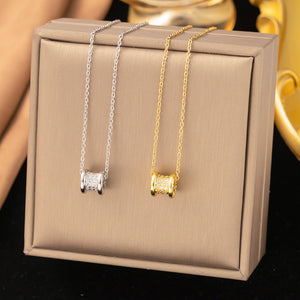 Skin-friendly Simple Fashion High-end Non-fading Titanium Steel Necklace