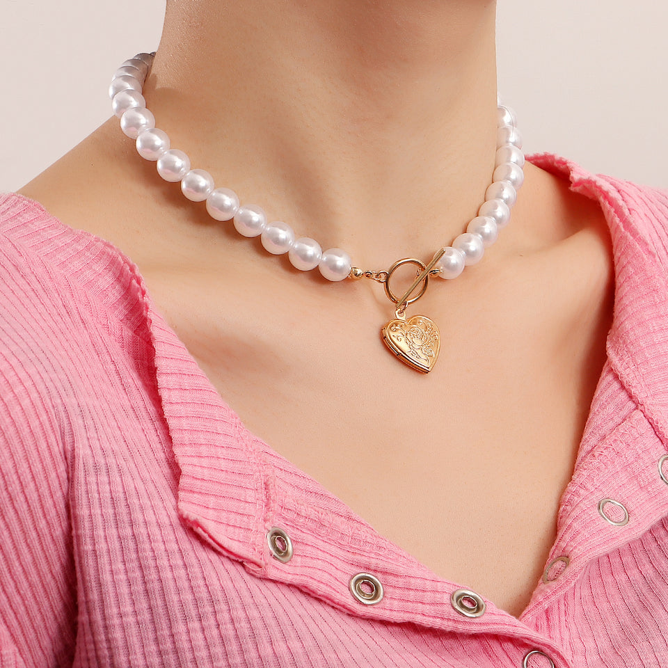 Baroque Pearl Necklace For Women Niche Design